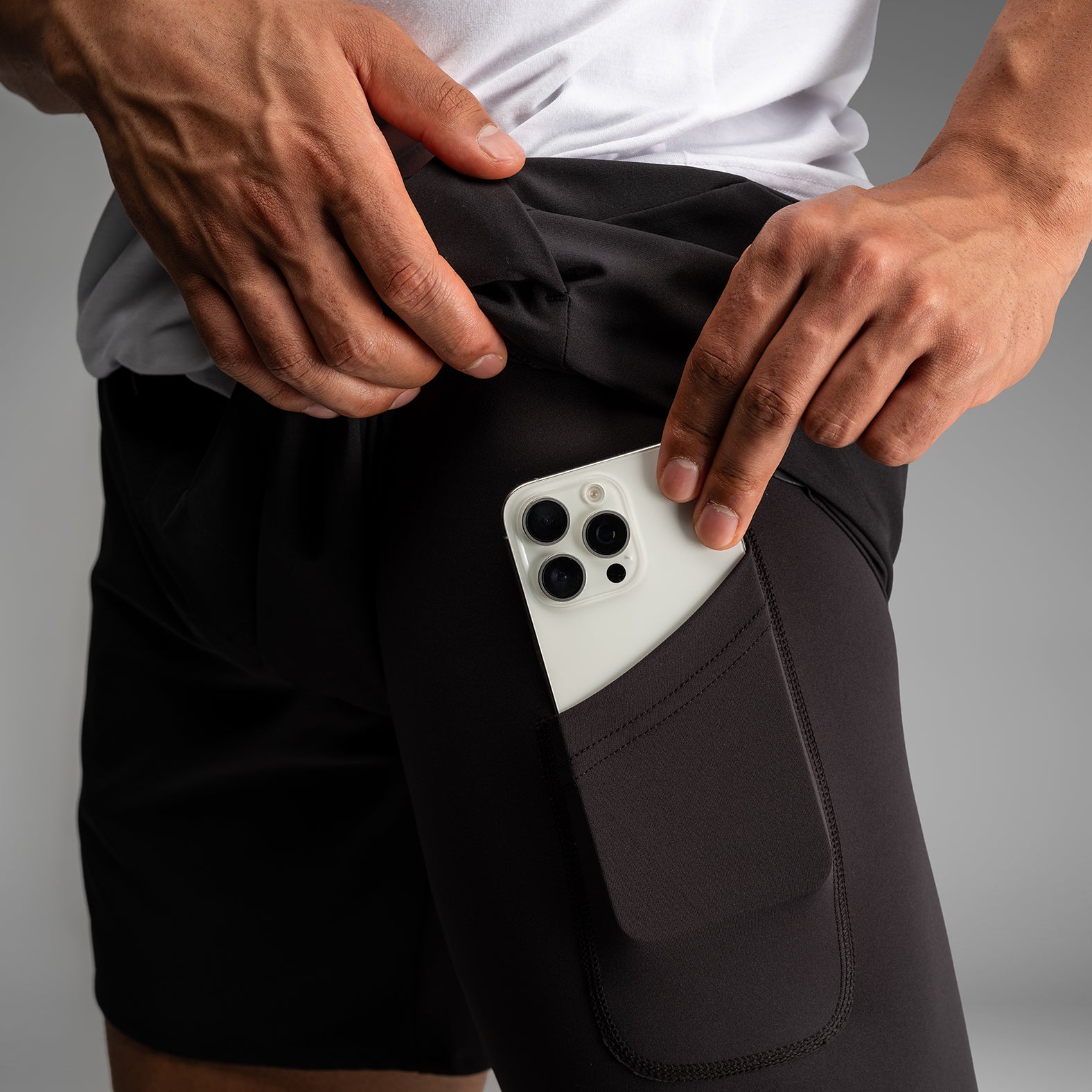 Session 2N1 Training Short 7": Black | BN3TH Underwear