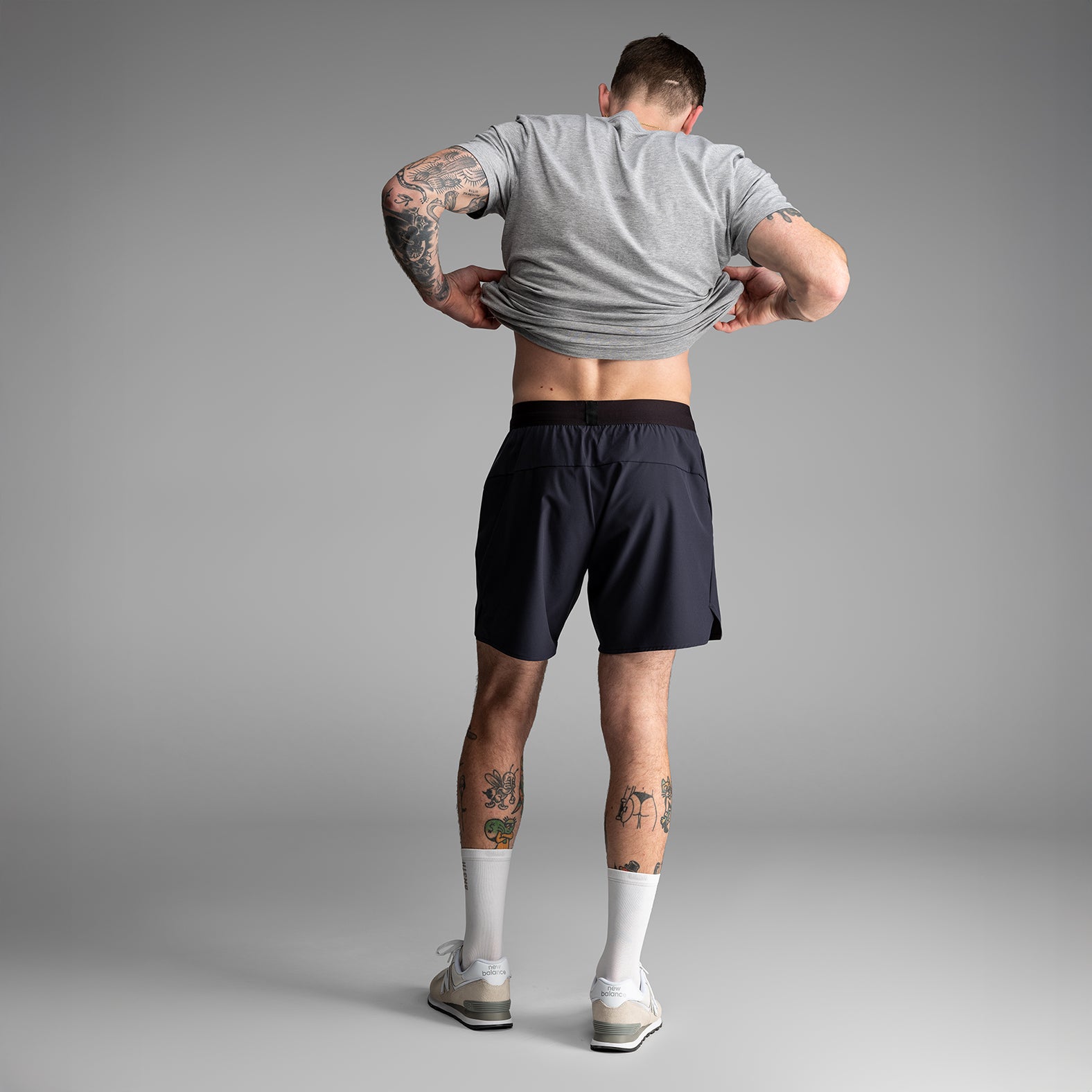 Session 2N1 Training Short 7": Midnight Blue | BN3TH Underwear