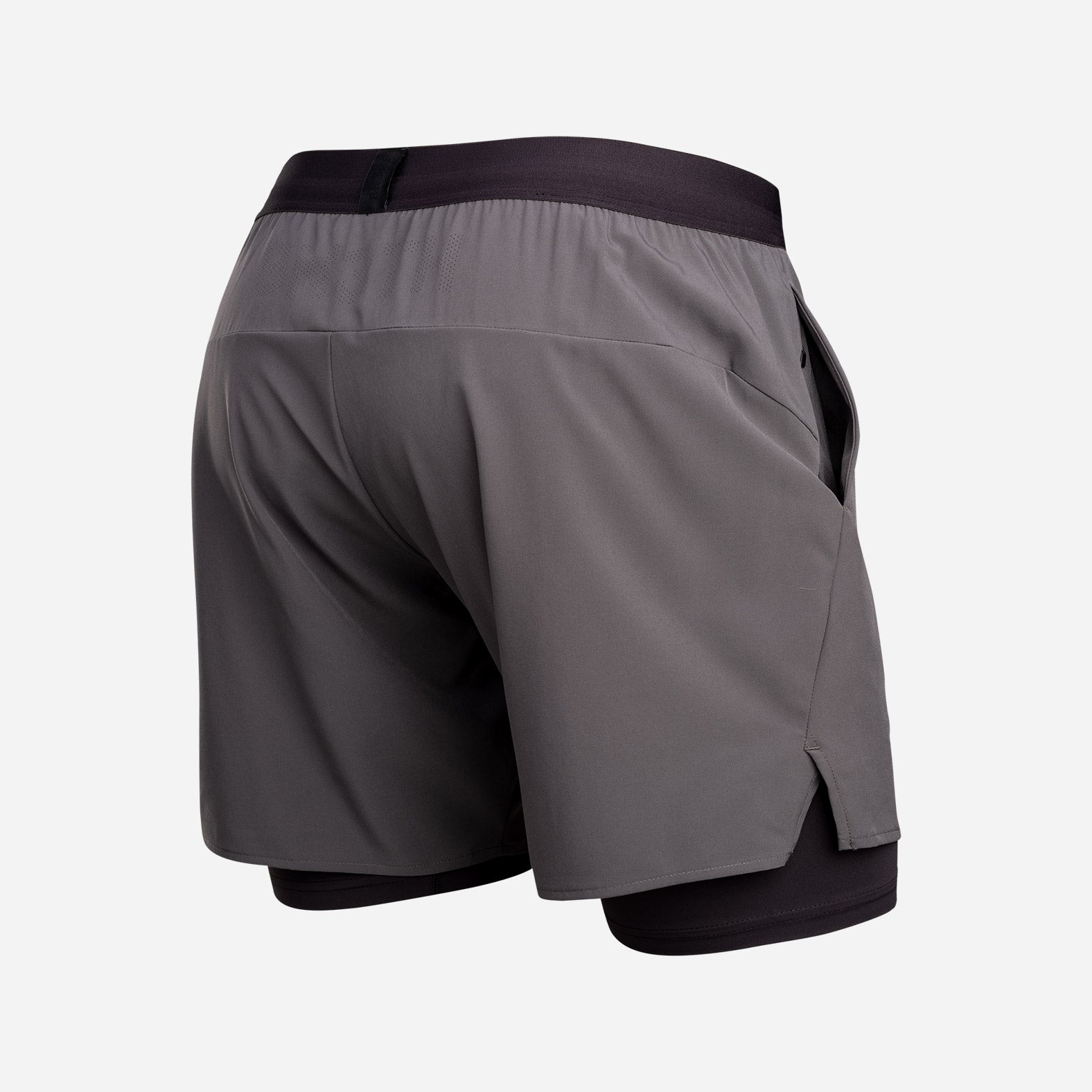 Session 7"  Training Short 2N1: Shadow Grey