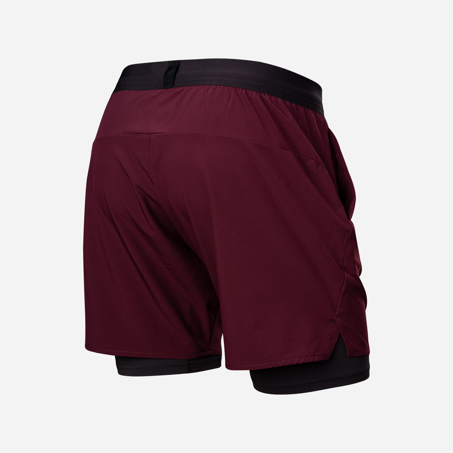 Session 2N1 Training Short 7": Wine Red | BN3TH Underwear