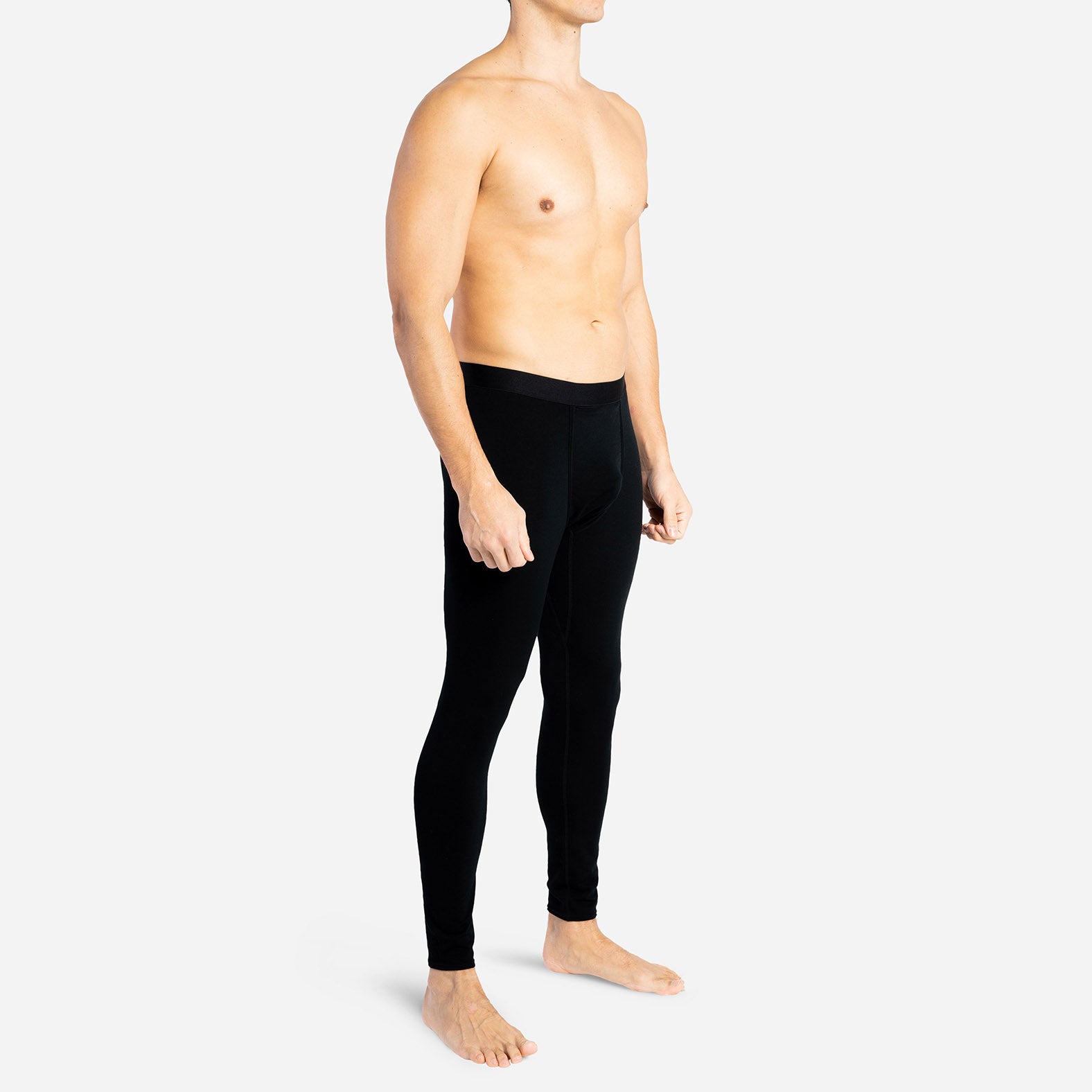 Merino Full Length: Black  BN3TH Underwear –