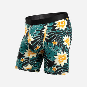 Classic Icon Boxer Brief  Tropical Floral Blackfrom BN3TH Underwear