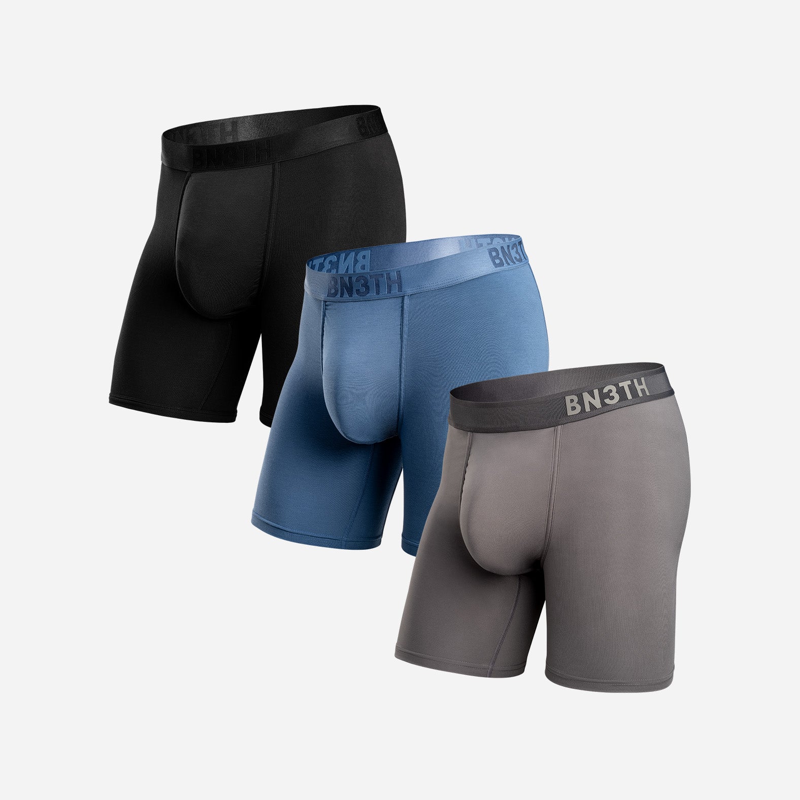Premium Stone Bundle: Classic Icon & Pro Ultra Boxer Brief 3 Pack