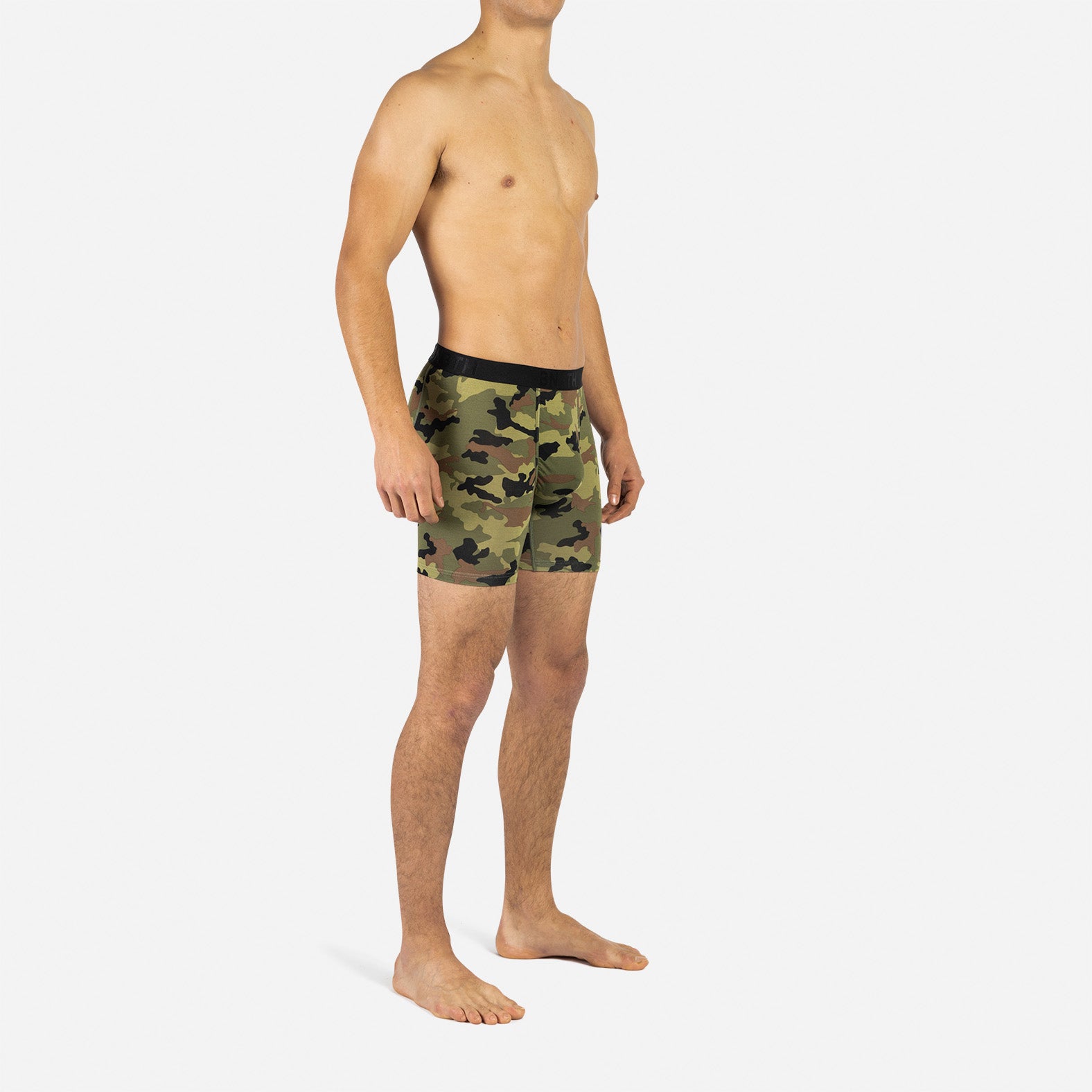 CLASSIC BOXER BRIEF: CAMO GREEN