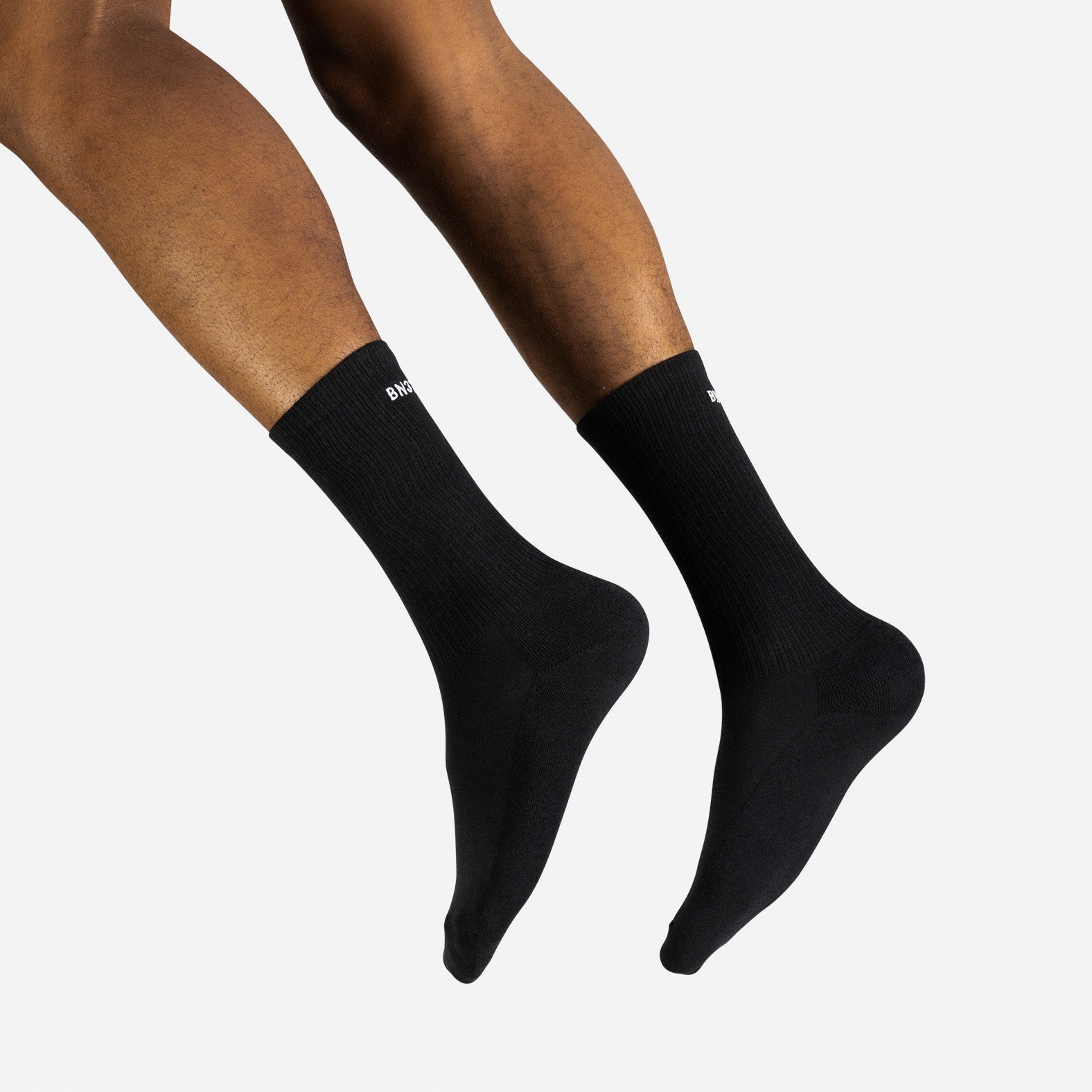 CLASSIC CREW SOCK: BLACK 3 PACK