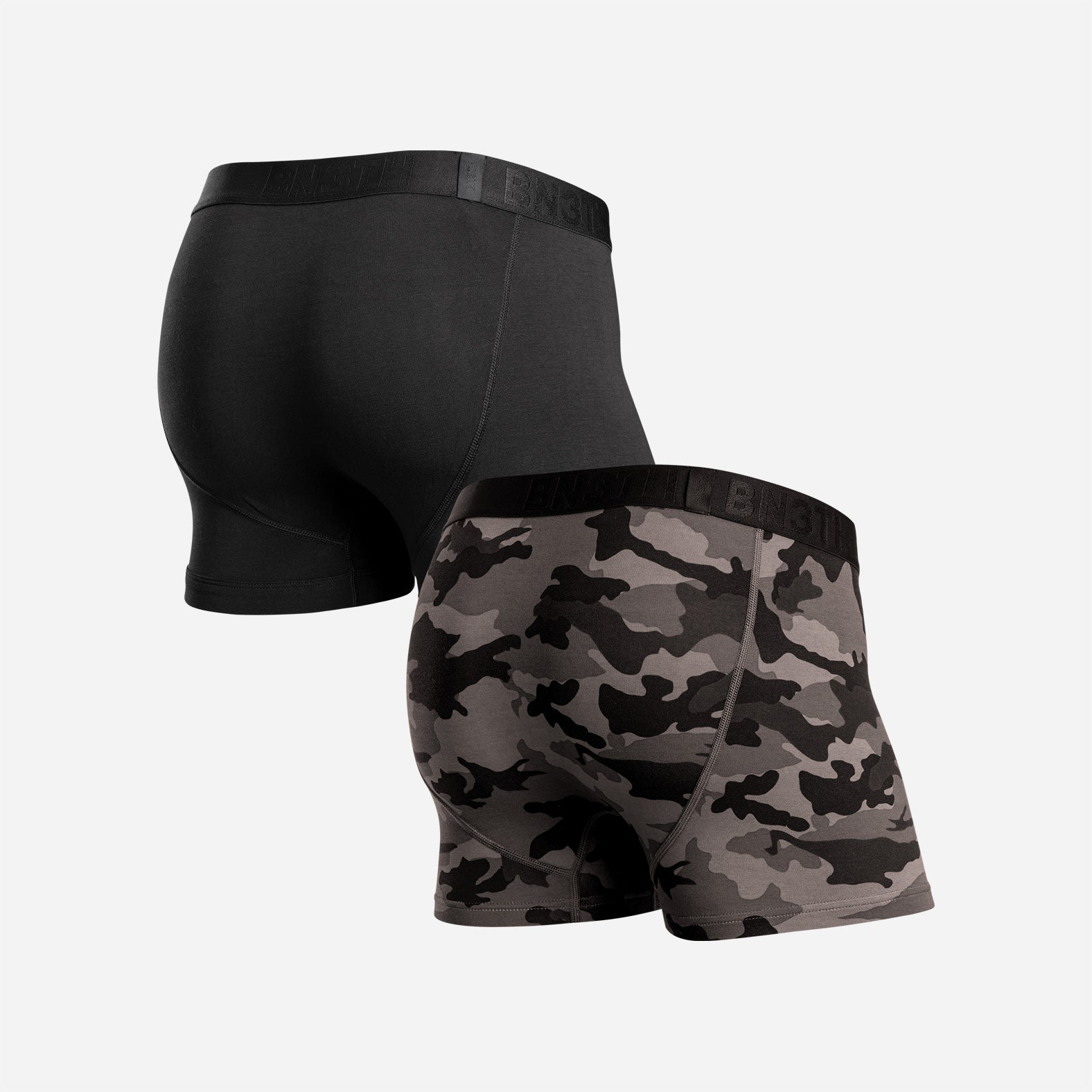 Classic Icon Trunk: Black/Covert Camo 2 Pack