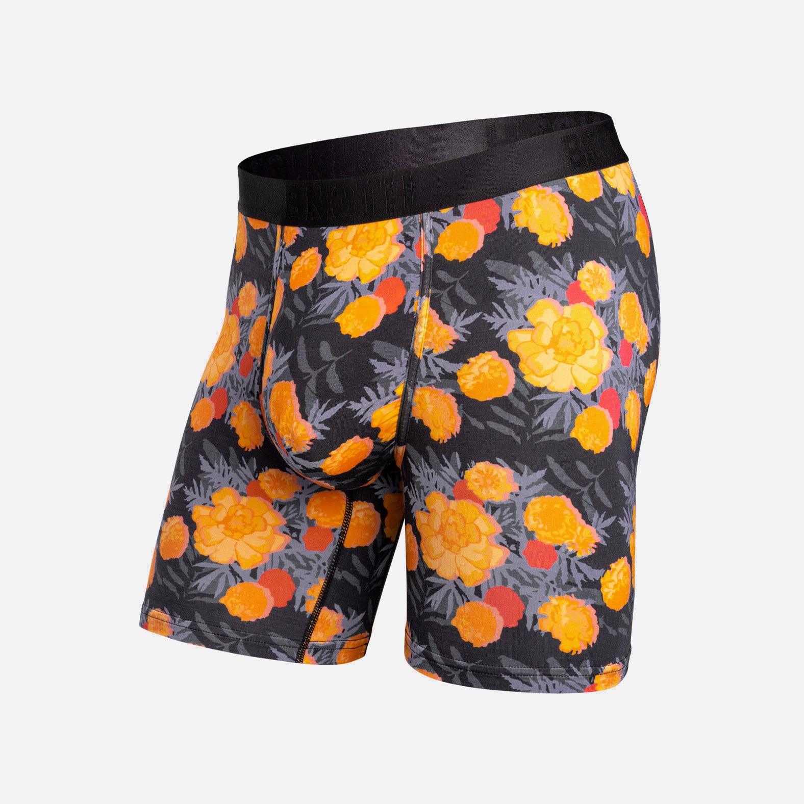 CLASSIC ICON BOXER BRIEF: MARIGOLD BLACK