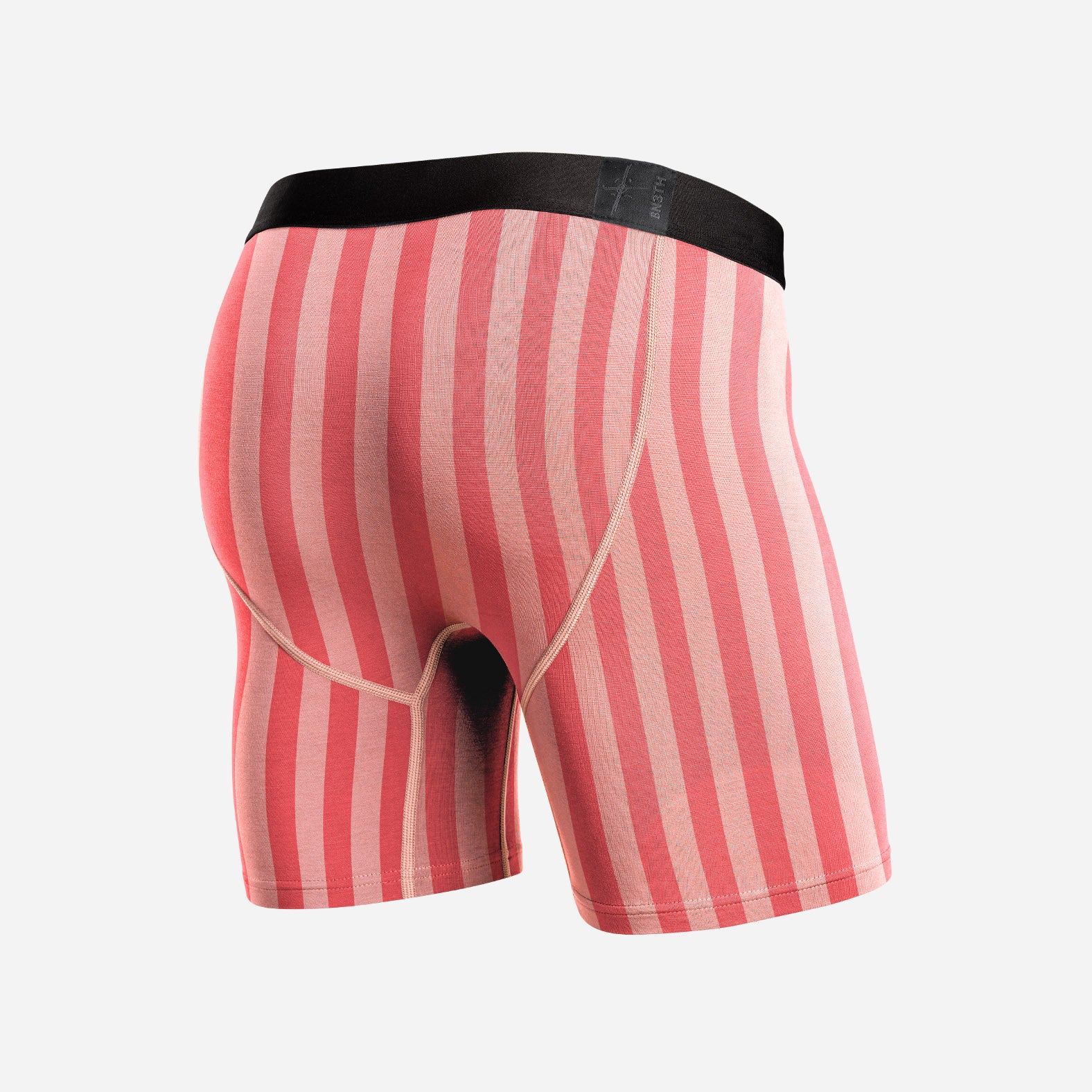 Classic Icon Boxer Brief: OTR Pink & Red Stripe