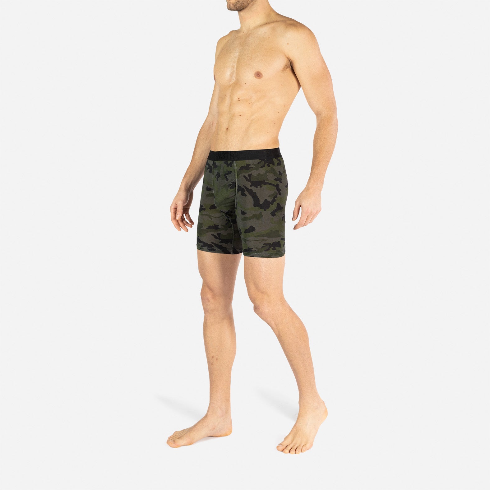 CLASSIC ICON BOXER BRIEF: CAMO WOODLAND