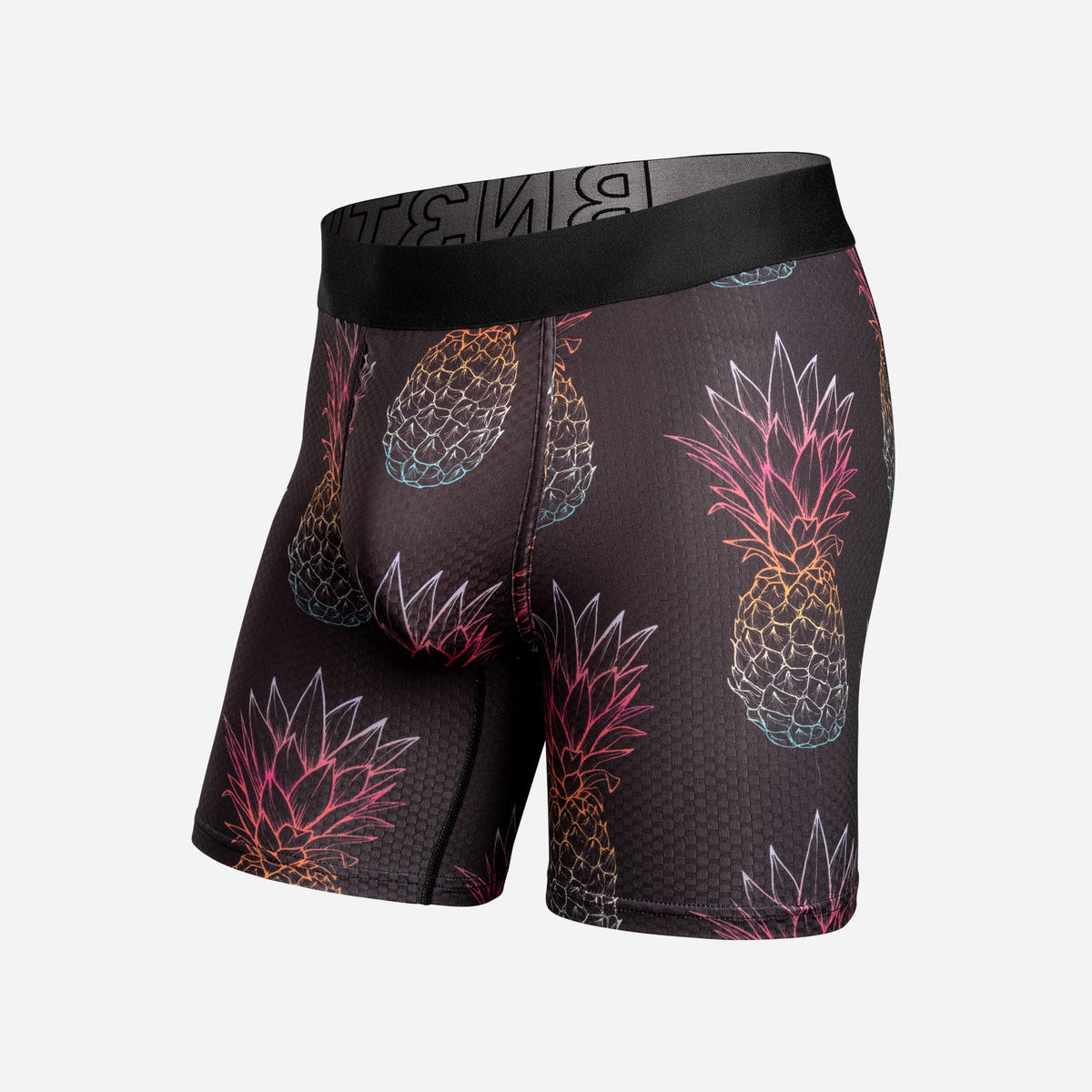 Pro Agua X Boxer Brief: Oversized Pineapple Fade Black | BN3TH 