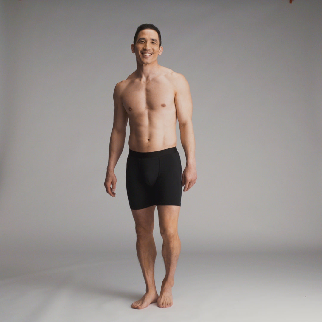 Classic Icon Boxer Brief: Black 3 Pack