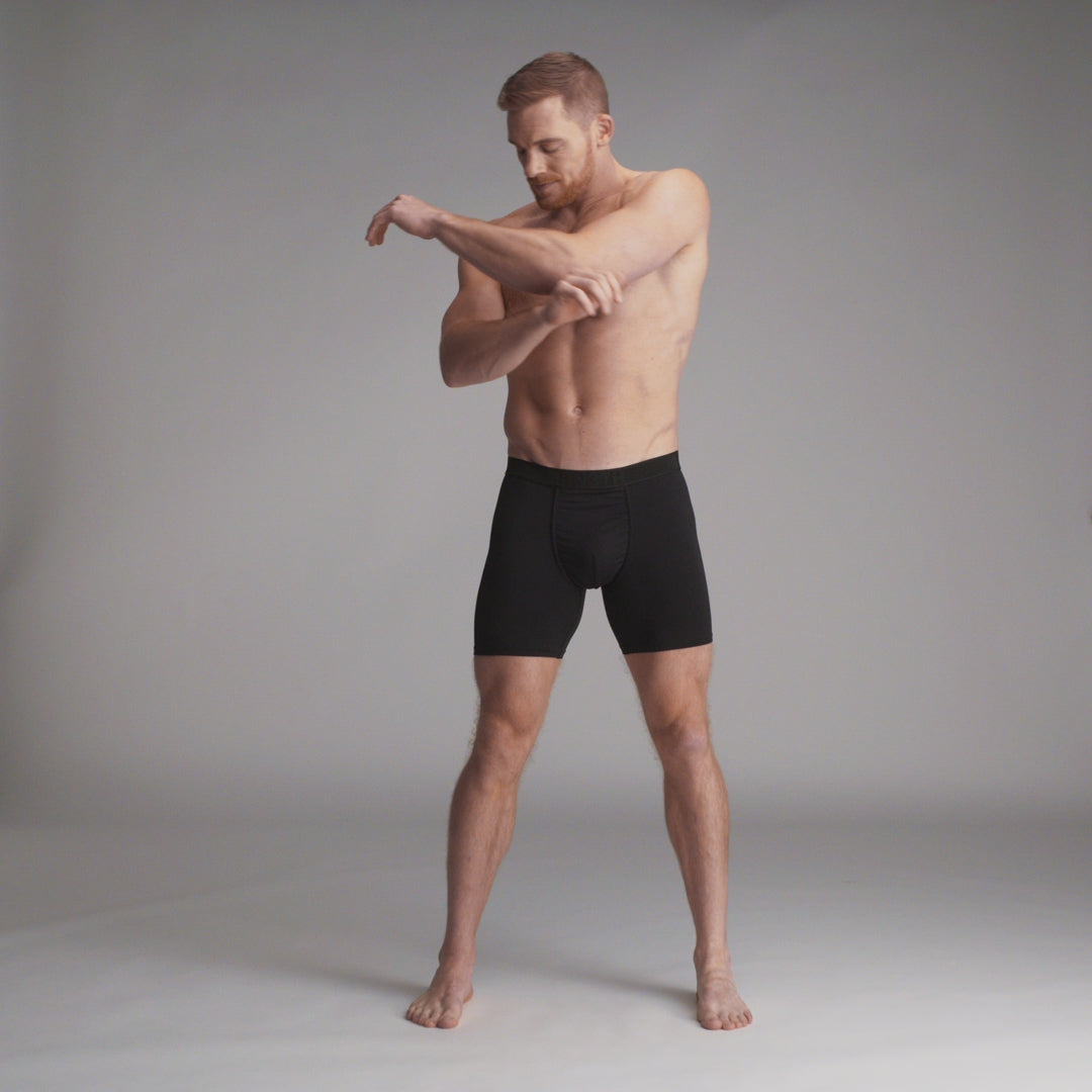 Pro Flex Boxer Brief: Recovery Black