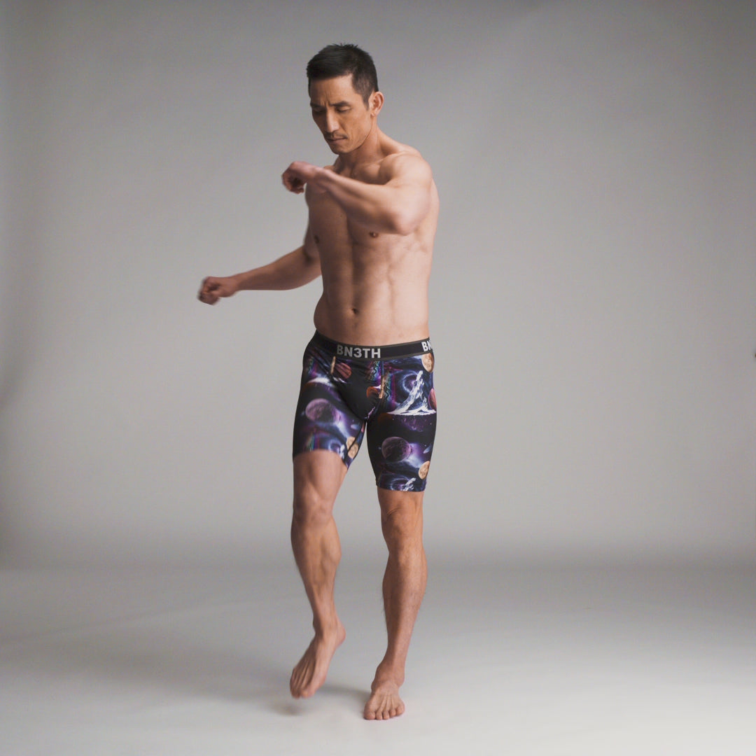 Pro Flex Max Boxer Brief:  Outter Limit - Black from BN3TH Underwear