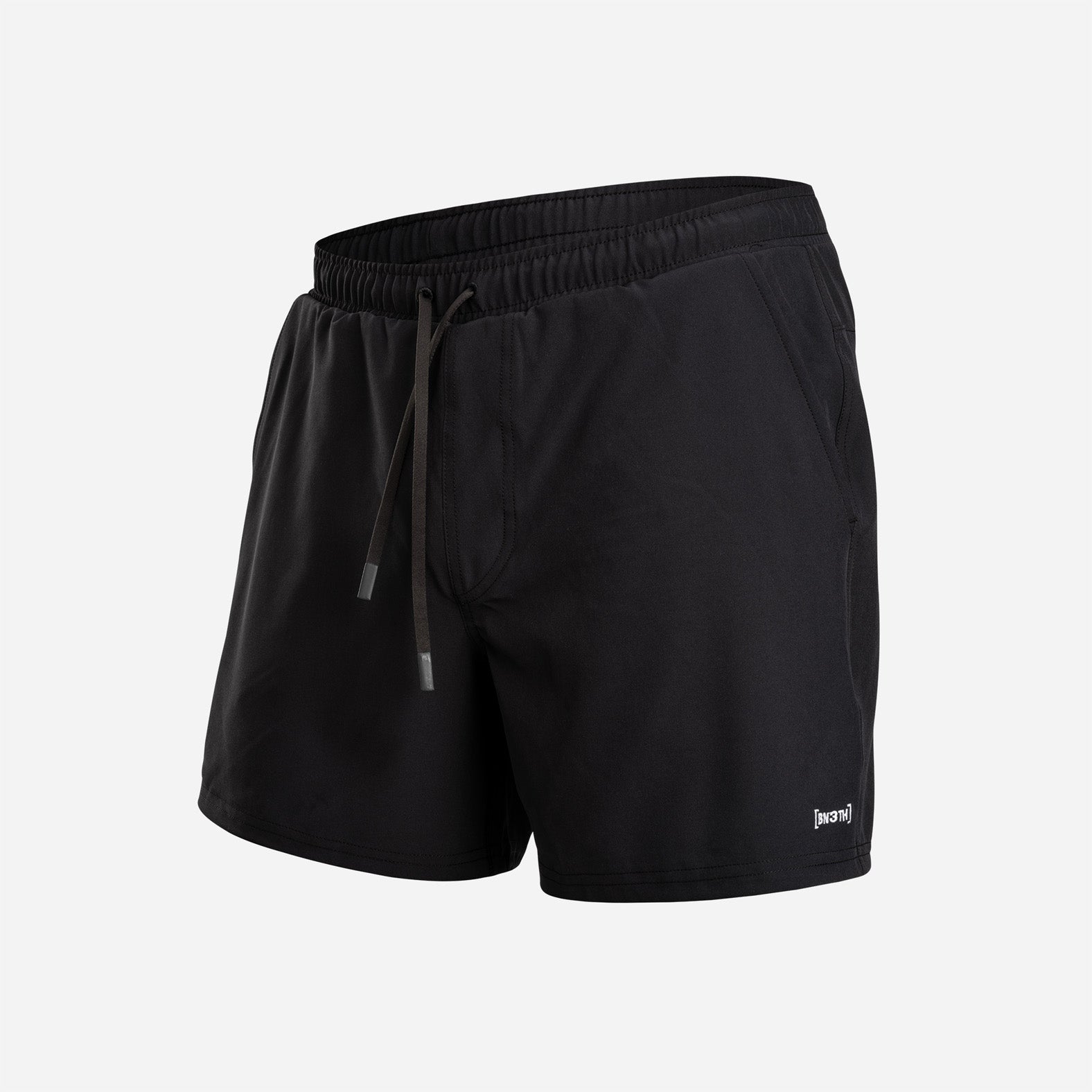 AGUA VOLLEY 2n1 SWIM SHORT 5": BLACK