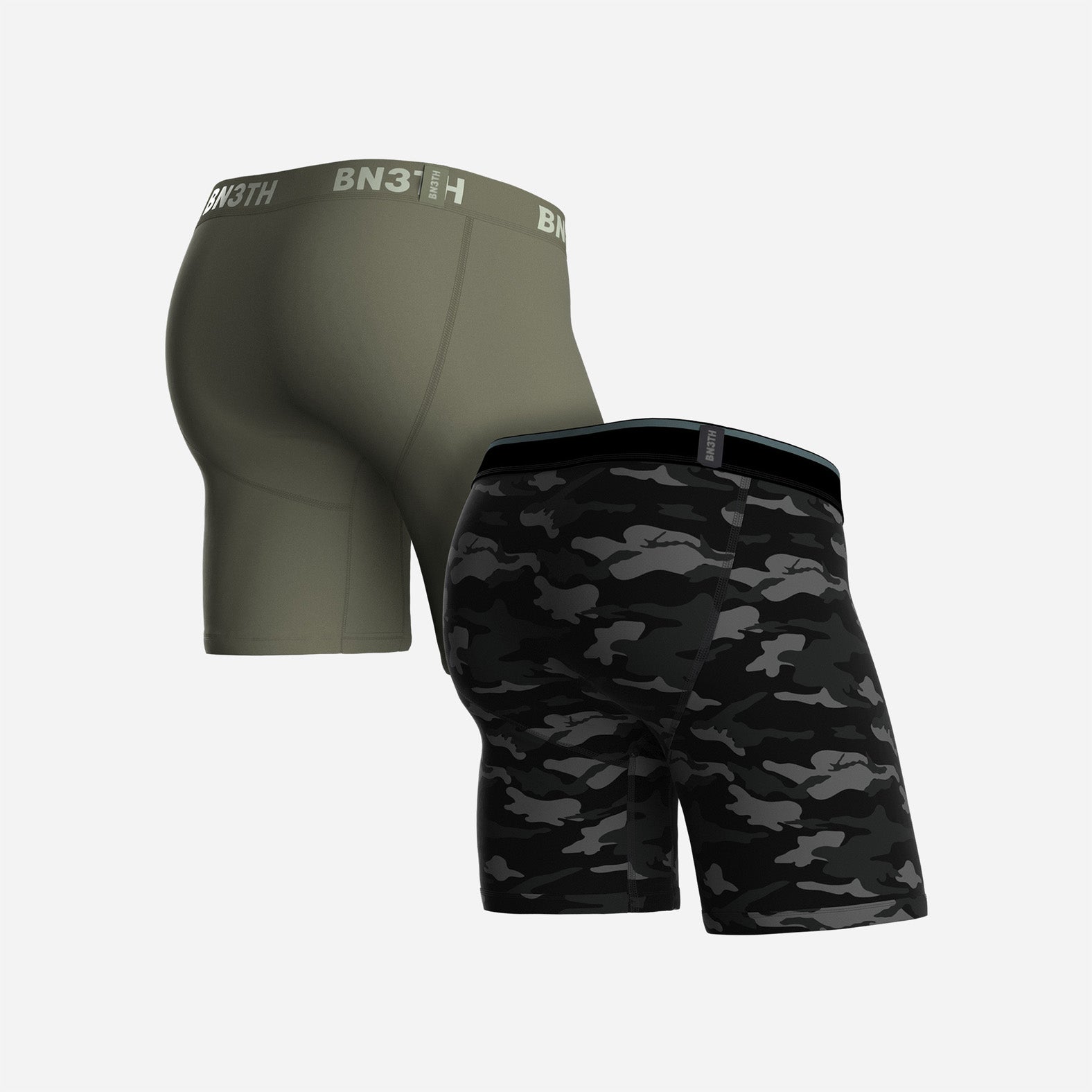 CLASSIC BOXER BRIEF: PINE/COVERT CAMO 2 PACK