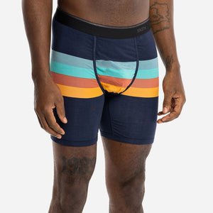 CLASSIC BOXER BRIEF: RETROSTRIPE DARK NAVY