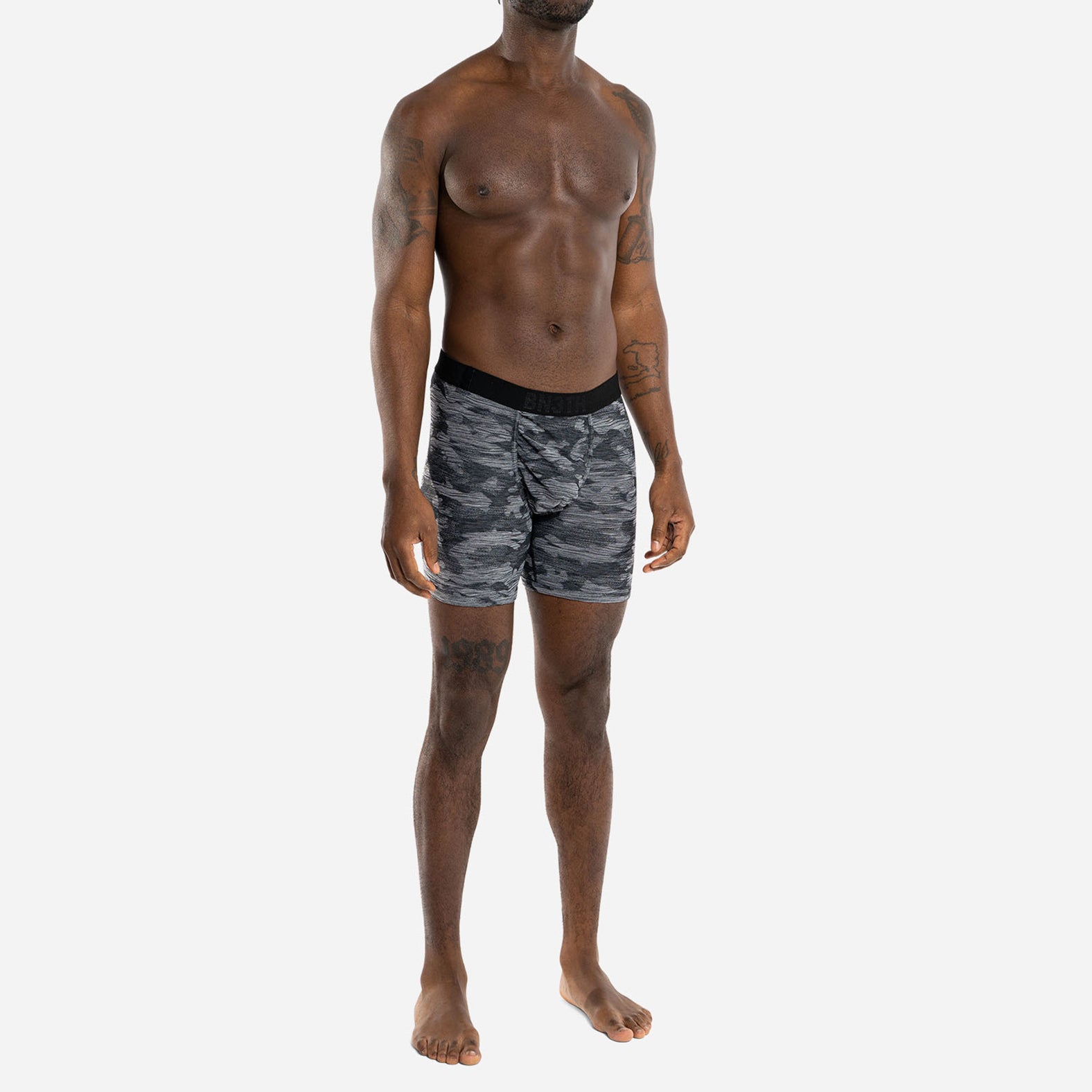 Hero Knit Boxer Brief Coal BN3TH Underwear BN3TH