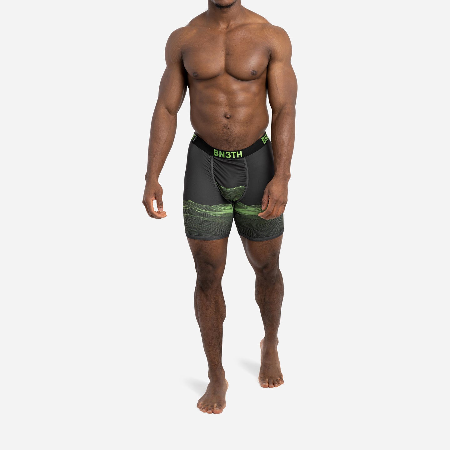 PRO BOXER BRIEF : MERIDIAN GREEN