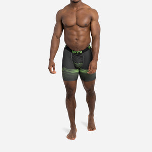 PRO BOXER BRIEF: MERIDIAN GREEN
