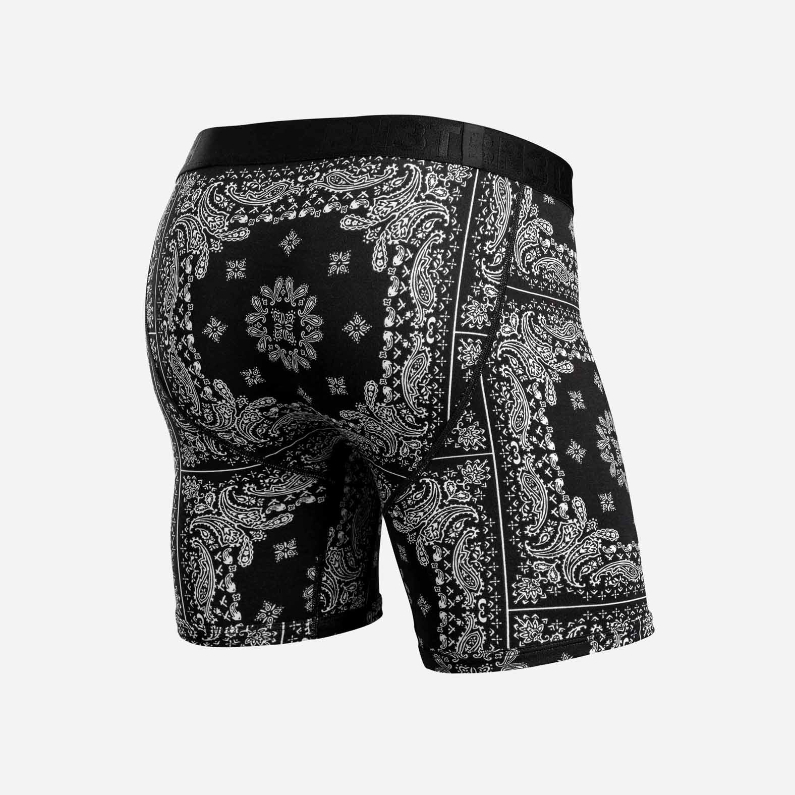 Classic Icon Boxer Brief: Bandana Black