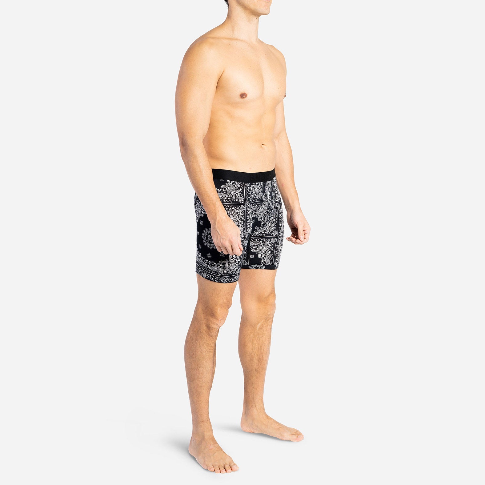 Classic Icon Boxer Brief: Bandana Black