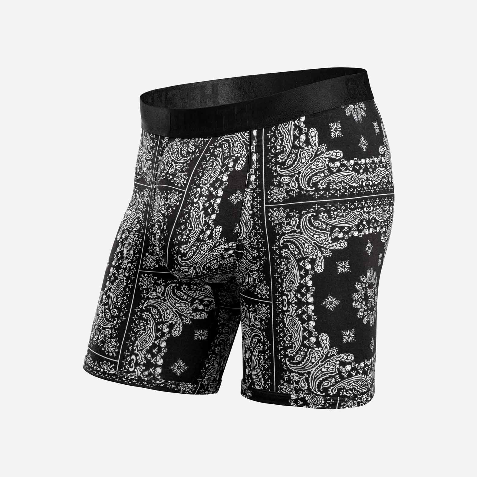 Classic Icon Boxer Brief: Bandana Black