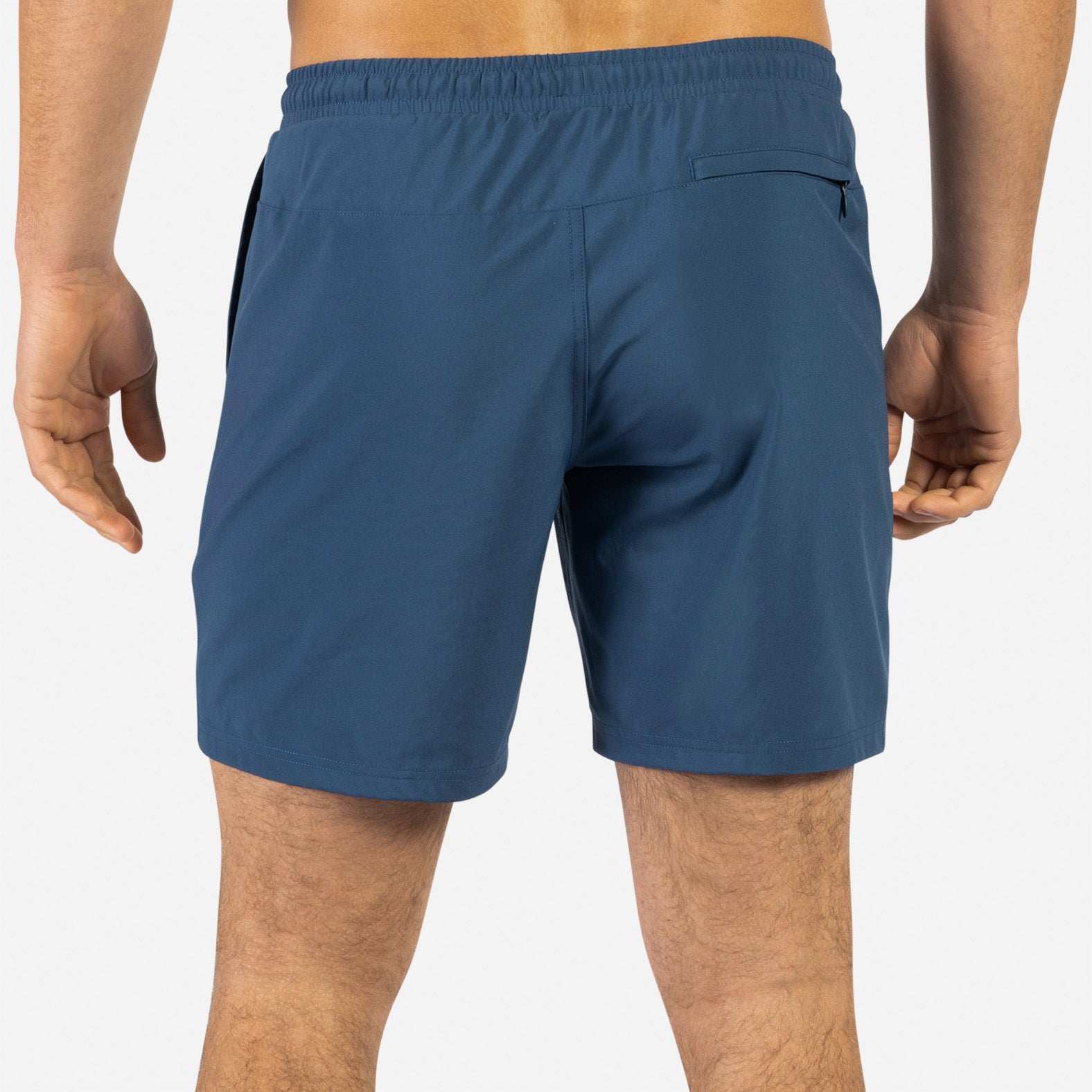 AGUA VOLLEY 2N1 SWIM SHORT 7": NAVY