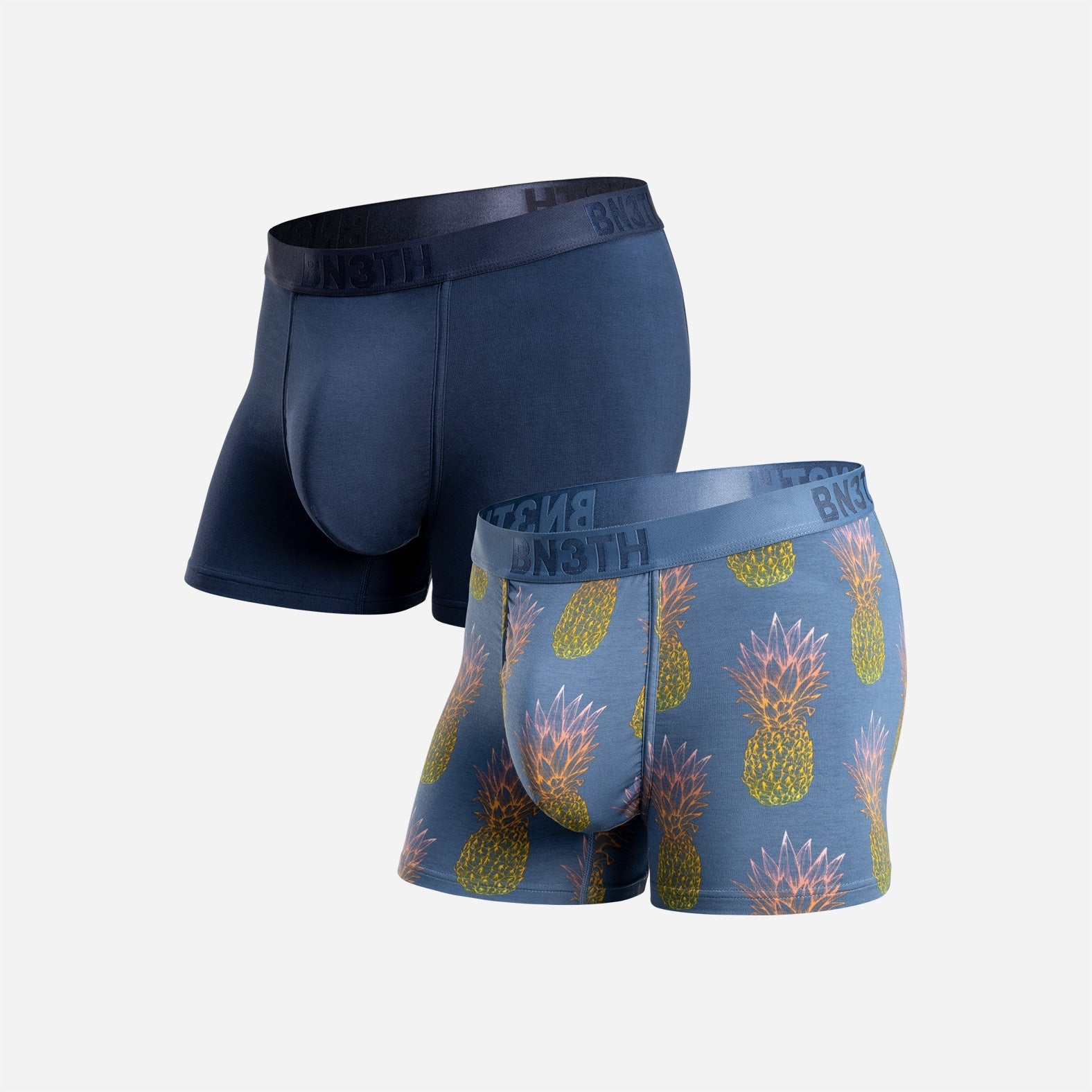 CLASSIC TRUNK: NAVY/PINEAPPLE FADE FOG 2 PACK