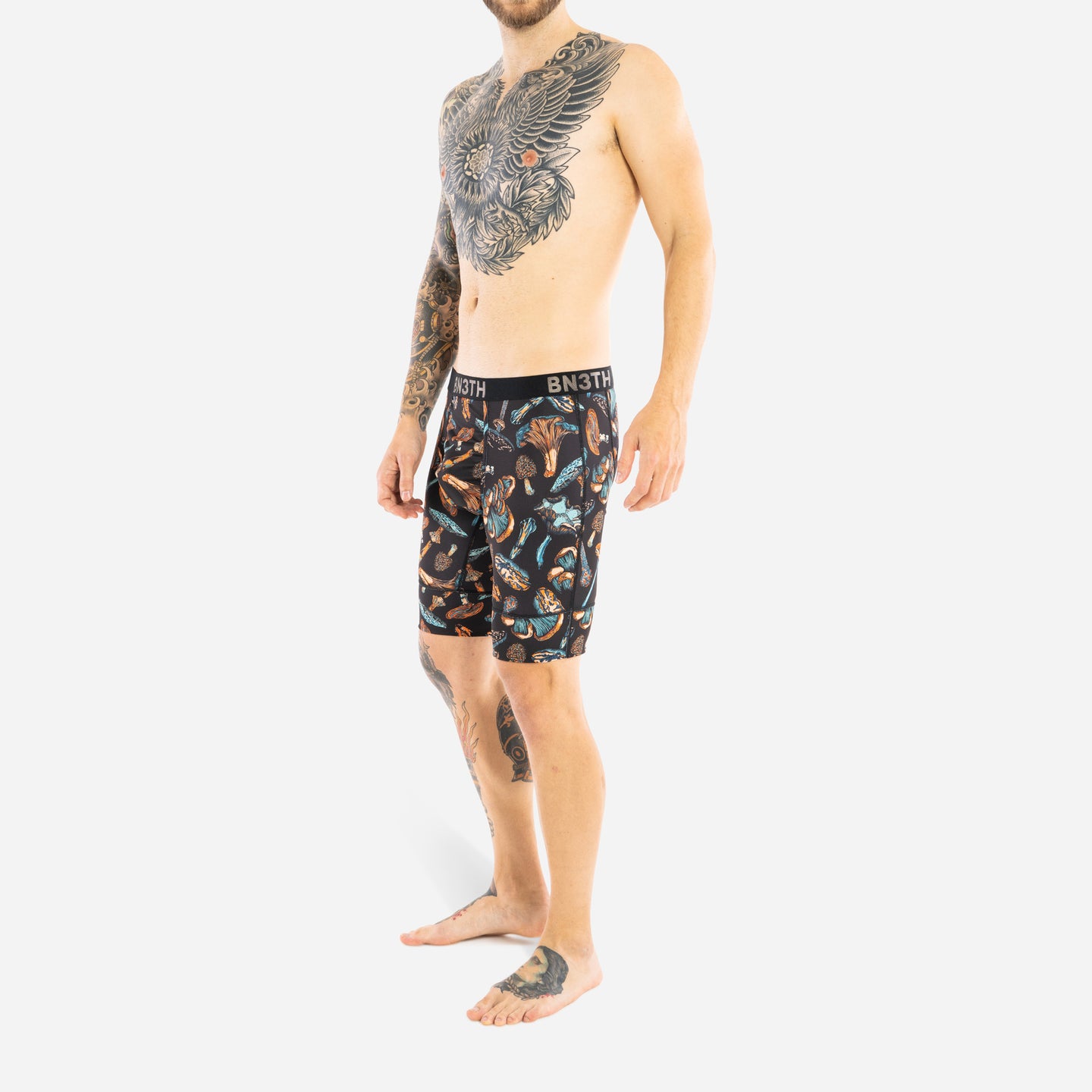 NORTH SHORE BIKE LINER SHORT : MUSHROOM BLACK
